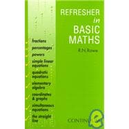 Refresher in Basic Mathematics