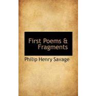 First Poems and Fragments