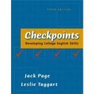 Checkpoints Developing College English Skills