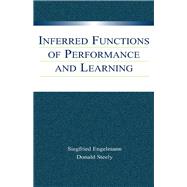 Inferred Functions of Performance and Learning