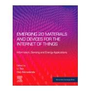 Emerging 2d Materials and Devices for the Internet of Things