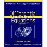 Mathematica Technology Resource Manual to accompany Differential Equations, 2e