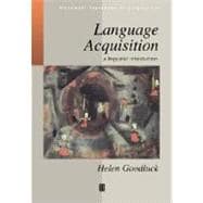 Language Acquisition A Linguistic Introduction