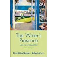 The Writer's Presence; A Pool of Readings