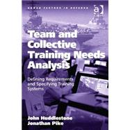 Team and Collective Training Needs Analysis: Defining Requirements and Specifying Training Systems