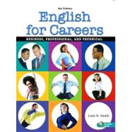 English for Careers : Business, Professional, and Technical