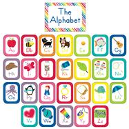 Just Teach Alphabet Cards Bulletin Board Set