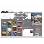 National Parks 2011 Desk Pad Calendar