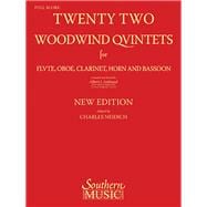 22 Woodwind Quintets - New Edition Woodwind Quintet