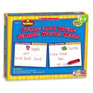 Trace and Write Simple Words Mats