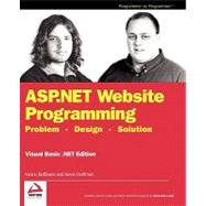 ASP.NET Website Programming Problem - Design - Solution, Visual Basic .NET Edition