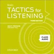 Tactics for Listening Basic Class Audio CDs (4 Discs) A classroom-proven, American English listening skills course for upper secondary, college and university students.