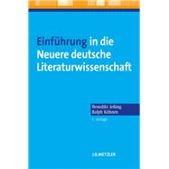 Einführung in Die Neuere Deutsche Literaturwissenschaft