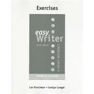 Exercises for EasyWriter
