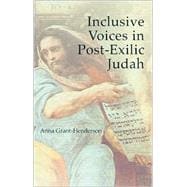 Inclusive Voices in Post-Exilic Judah