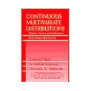 Continuous Multivariate Distributions, Volume 1 Models and Applications