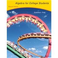 Algebra for College Students (with CD-ROM, BCA/iLrn™ Tutorial, and InfoTrac)