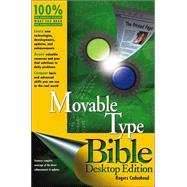 Movable Type 3 Bible, Covers versions 3.0 and 3.1, Desktop Edition