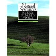 Natural Resources Ecology, Economics, and Policy