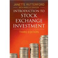 Introduction to Stock Exchange Investment