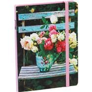 Peonies and Roses Mini Notebook