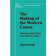 Making of the Modern Canon