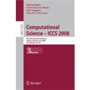 Computational Science - ICCS 2008 : 8th International Conference, Krakow, Poland, June 23-25, 2008, Proceedings, Part III