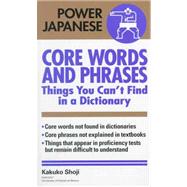 Core Words and Phrases