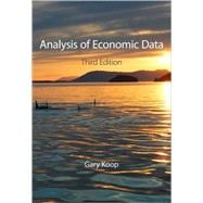Analysis of Economic Data, 3rd Edition,9780470713891