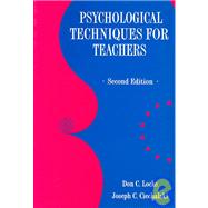 Psychological Techniques For Teachers
