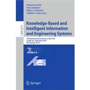Knowledge-Based and Intelligent Information and Engineering Systems : 14th International Conference, KES 2010, Cardiff, UK, September 8-10, 2010, Proceedings, Part II