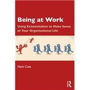 Being at Work book cover, ISBN 9781032953892