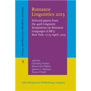 Romance Linguistics 2013