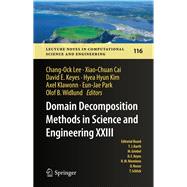 Domain Decomposition Methods in Science and Engineering XXIII