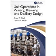 Unit Operations in Winery, Brewery, and Distillery Design