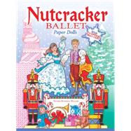 Nutcracker Ballet Paper Dolls with Glitter!