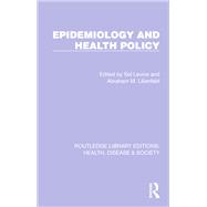 Epidemiology and Health Policy