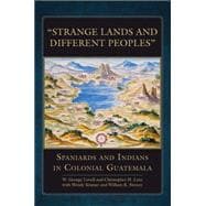 Strange Lands and Different Peoples