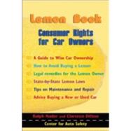 Lemon Book Consumer Rights for Car Owners