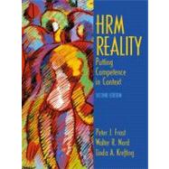 HRM Reality : Putting Competence in Context