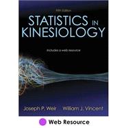 Statistics in Kinesiology Web Resource-5th Edition