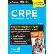 Concours CRPE - Professeur des écoles - Concours 2023-2024 - Préparation rapide et complète aux é...