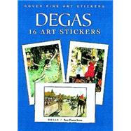Degas 16 Art Stickers
