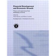 Financial Development and Economic Growth: Theory and Experiences from Developing Countries