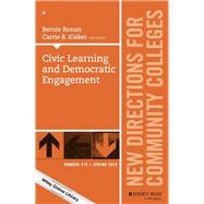 Civic Learning and Democratic Engagement New Directions for Community Colleges, Number 173