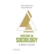 Writing in Sociology A Brief Guide