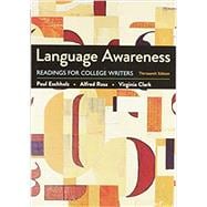 Language Awareness 13e & Documenting Sources in APA Style: 2020 Update