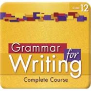 Grammar for Writing Student Edition Online eBook, 1-yr Seat License Grade 12