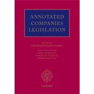 Annotated Companies Legislation