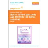 Review Questions and Answers for Dental Assisting - Pageburst Retail (User Guide and Access Code)